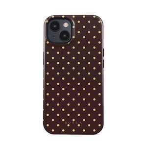 Burga Brown Polka Dot Phone Case